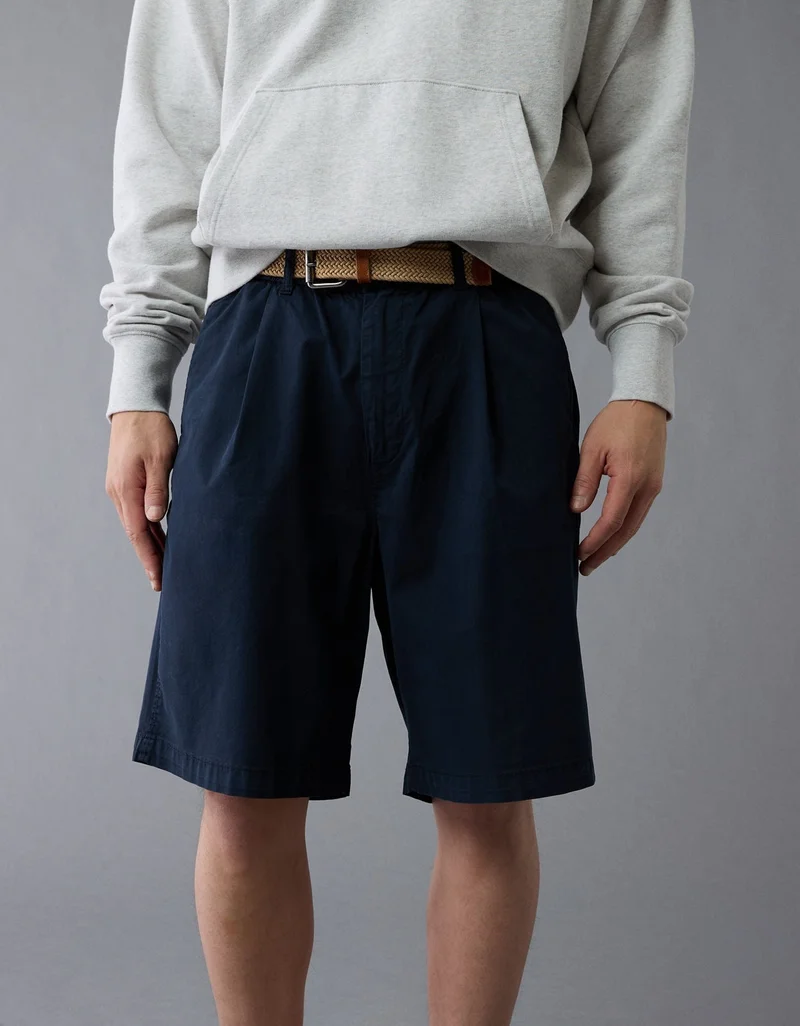 American Eagle  AE Flex Loose Pleated Pull-On Short for Men | Best Price UAE